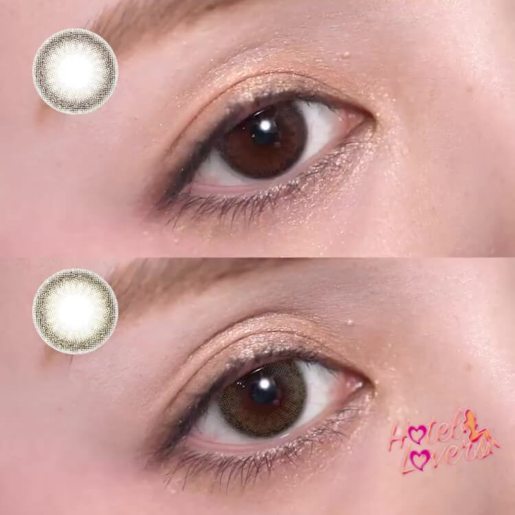 エンジェルカラーバンビシリーズ ナチュラル ワンデー 14 2mm 1箱枚入り ピュア オリーブ カラコン通販ホテラバ ホテルラバーズ 送料無料 当日発送 度あり 激安ワンデー