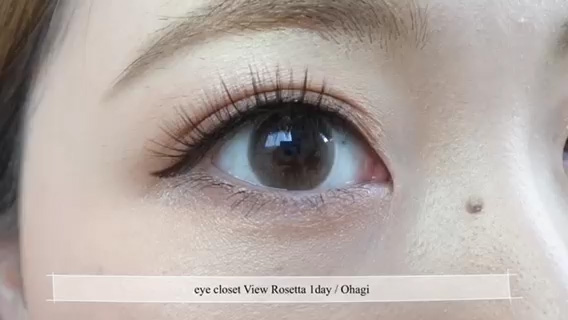 アイクローゼット ビューロゼッタ Eye Closet View Rosetta ワンデー おはぎのカラコンレポ カラコン着レポ 着画レビュー メイク コスメの口コミサイト カラコンれぽちゃん Byホテラバ